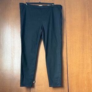 Jennifer Lopez Black Midrise Jegging 20W NWT